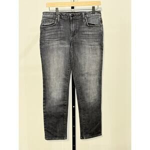Joes Jeans High Rise skinny Ankle gray 90% Cotton Charcoal Wash Women 27